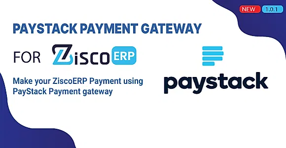 PayStack Payment Gateway for ZiscoERP