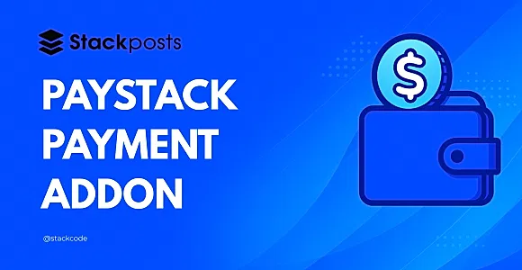 Paystack Payment Gateway module for Stackposts