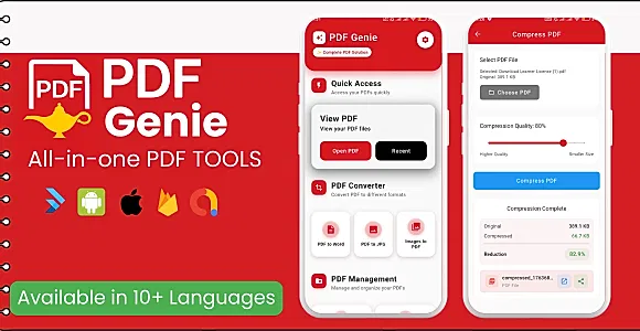 PDF Genie - Complete PDF App for Android & iOS