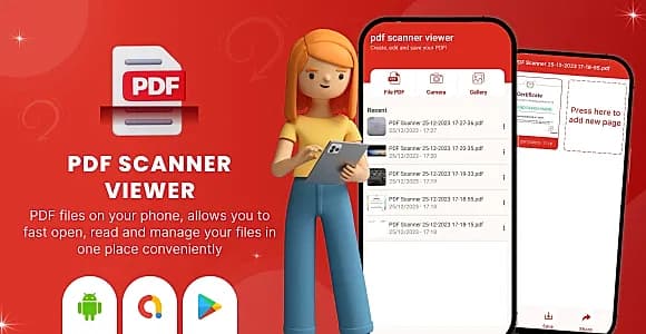 PDF Scanner Viewer - Document Scanner and Reader - Image to PDF Maker - PDF Creator - PDF Editor