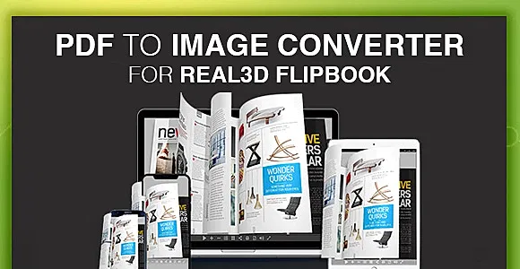 PDF to Image Converter for Real3D FlipBook