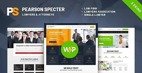 PearsonSpecter WordPress Theme