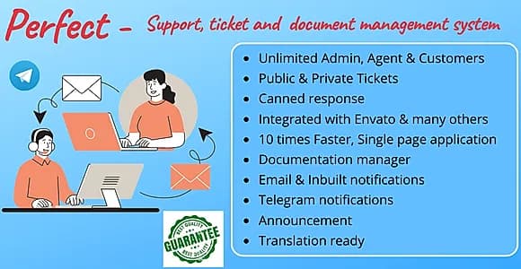Perfect Support ticketing & document management system