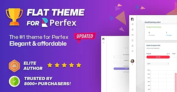Perfex CRM - Flat theme