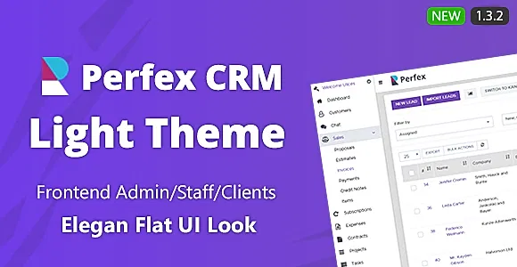 Perfex CRM Light Theme