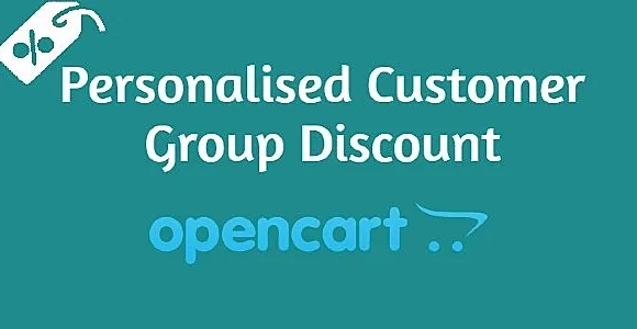 Personalised customer group discount