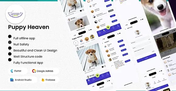 Pet Dating app - Flutter App Code