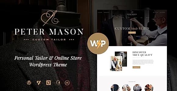 PeterMason WordPress Theme