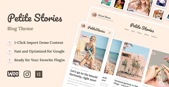 Petite Stories WordPress Theme