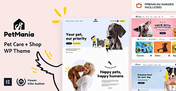 (VamTam) Petmania WordPress Theme