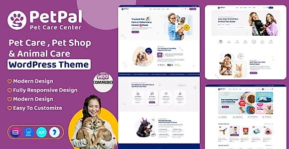 Petpal WordPress Theme
