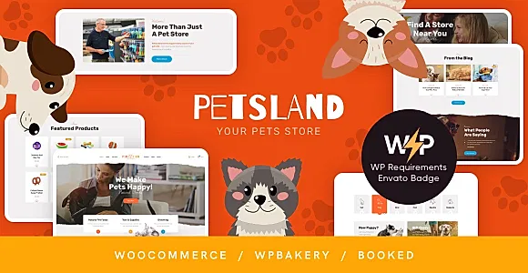 PetsLand WordPress Theme