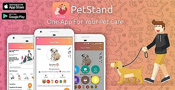 PetStand - iPhone(ios) Pet App For Pet Lovers