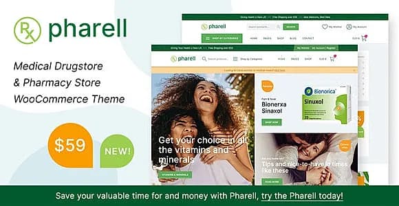 Pharell WordPress Theme