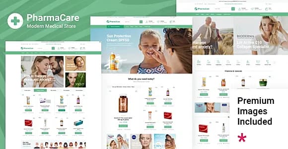 PharmaCare WordPress Theme