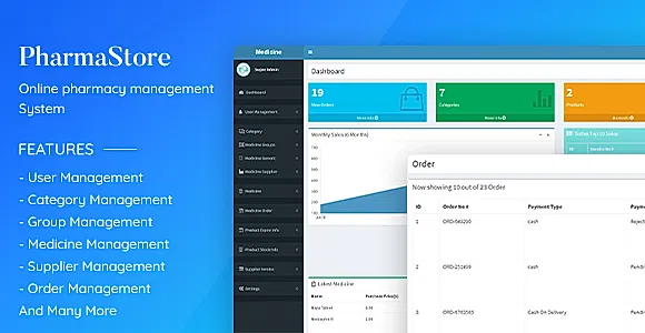PharmaStore - Online Pharmacy Management System