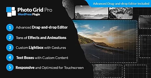 Photo Grid Pro WordPress Plugin