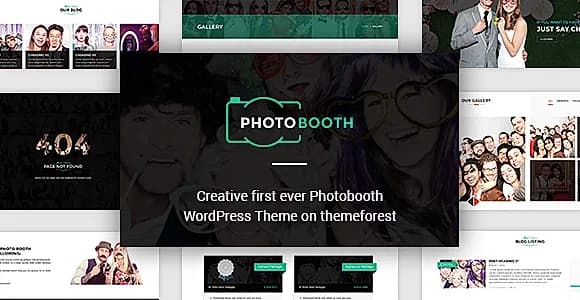 Photobooth WordPress Theme