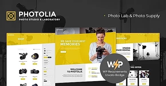 Photolia WordPress Theme