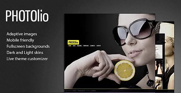 Photolio WordPress Theme