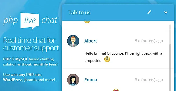 PHP Live Support Chat