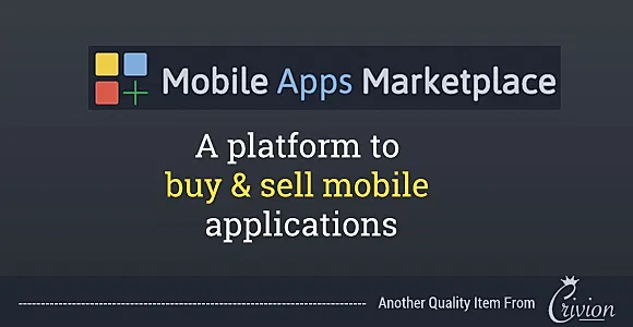 PHP Mobile Apps Marketplace Script