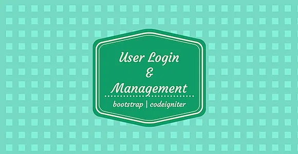 PHP User Login and Management Codeigniter - HMVC