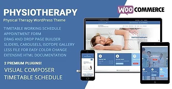 Physiotherapy WordPress Theme