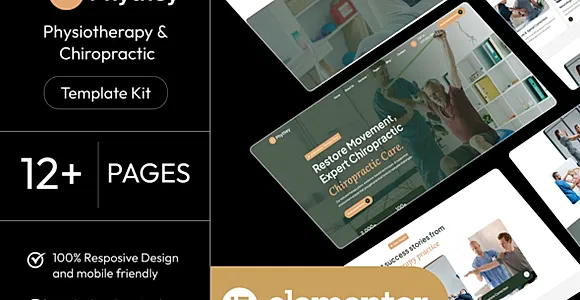 Phythey - Physiotherapy & Chiropractic Elementor Template Kit
