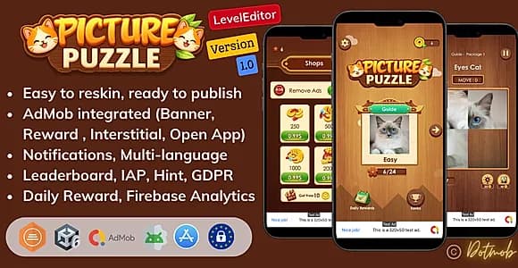 Picture Puzzle - Unity Complete Game