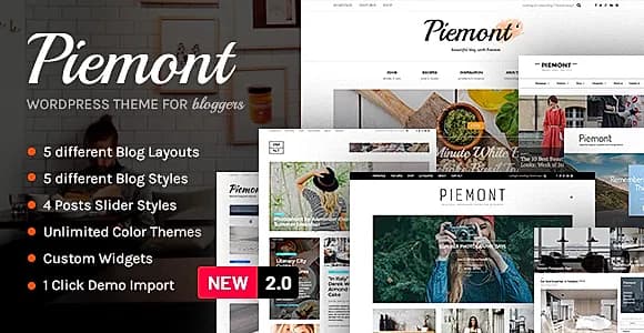 Piemont WordPress Theme