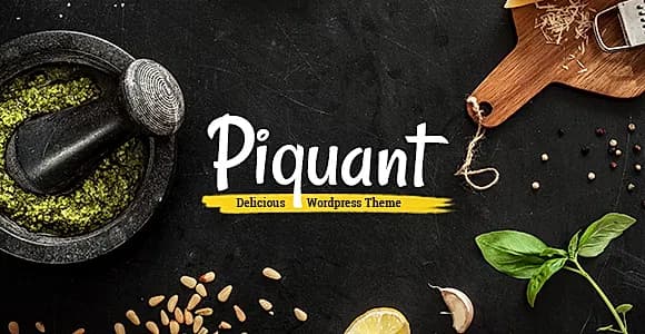 Piquant WordPress Theme