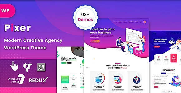 Pixer WordPress Theme