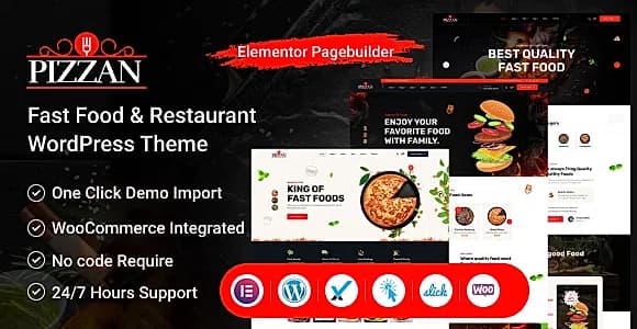 Pizzan WordPress Theme