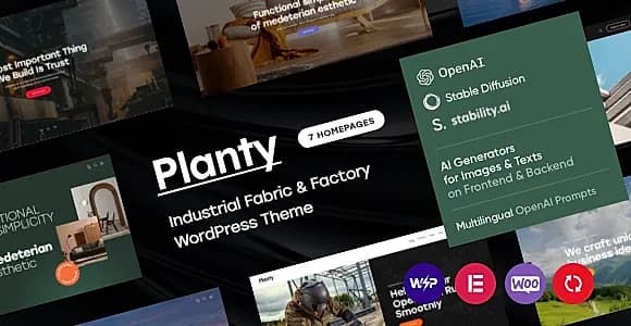 Planty WordPress Theme
