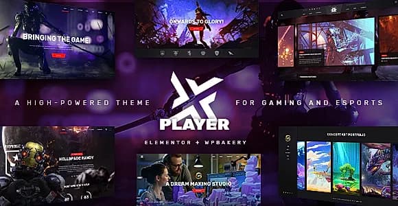 Playerx WordPress Theme