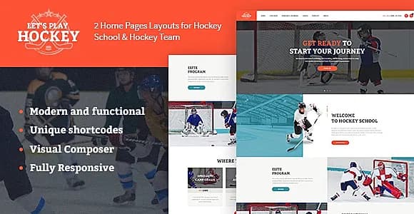 PlayHockey WordPress Theme