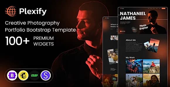 Plexify - Photography Portfolio Bootstrap Template