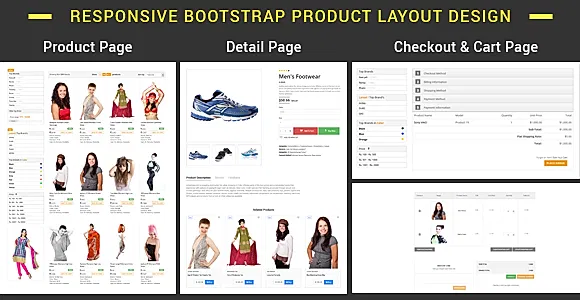 PList - Bootstrap Product Layout Pack