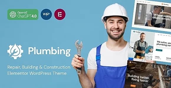 Plumbing WordPress Theme