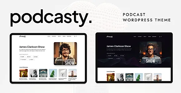 Podcasty WordPress Theme