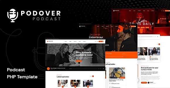 Podover - Podcast PHP Template
