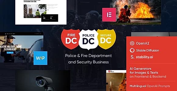 Police Department WordPress Theme