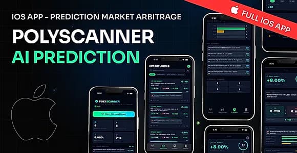 PolyScanner - AI-Powered Prediction Market Arbitrage Scanner for iOS