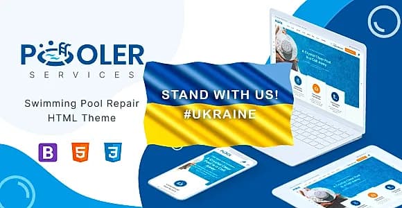 Pooler - Pool Services HTML Template