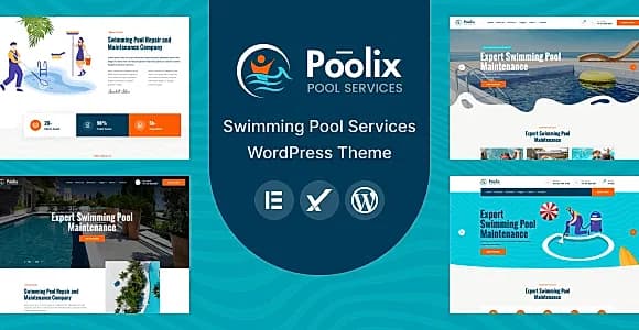 Poolix WordPress Theme
