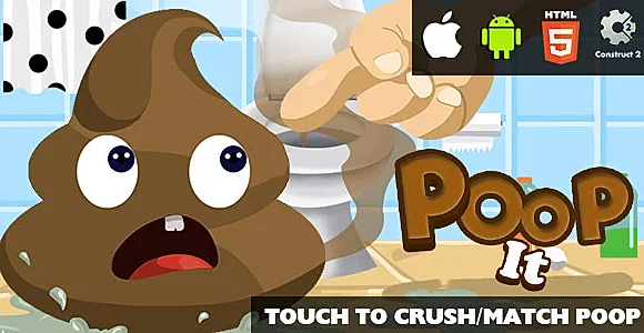 Poop It - HTML5 Game (CAPX)
