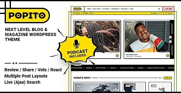 Popito WordPress Theme