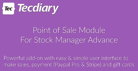 POS Module for Stock Manager Advance