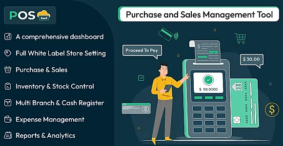 POS SaaS - Purchase and Sales Management Tool